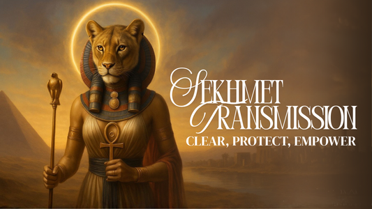 Sekhmet Transmission for Unshakable Confidence, Self Worth & Fierce Divine Protection