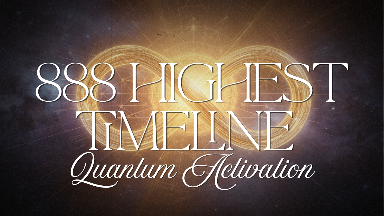ARRIVED: Highest Timeline Stabilization (Quantum Activation)
